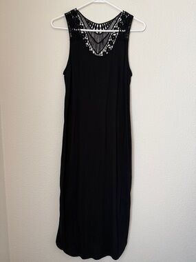 Michael Stars Sleeveless Crochet Tank Dress Small